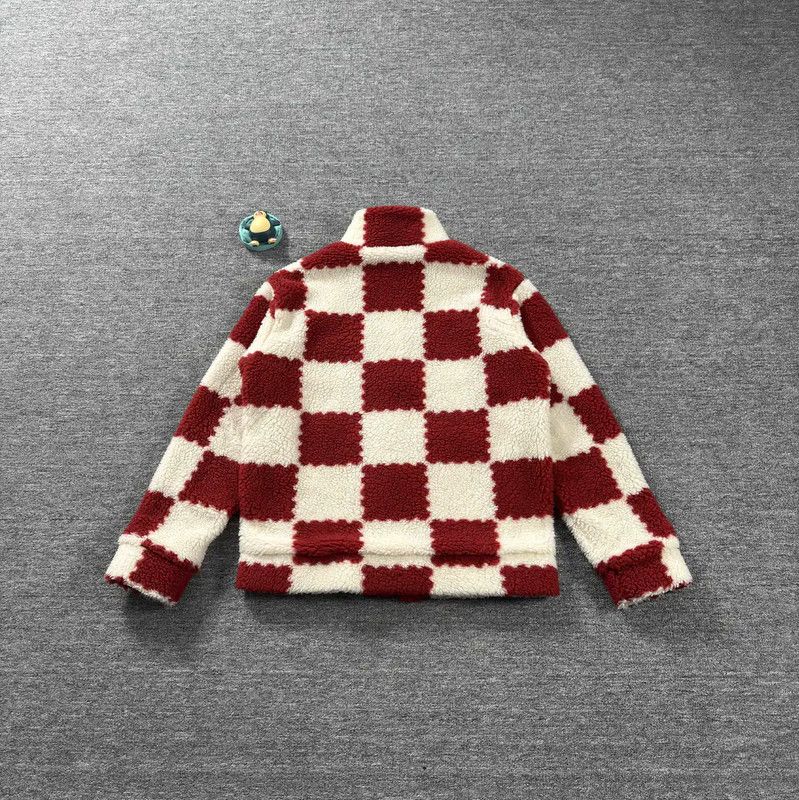 Louis Vuitton Louis Vuitton Red Wool Men's Jacket 0089 Size US XL / EU 56 / 4 - 2 Thumbnail