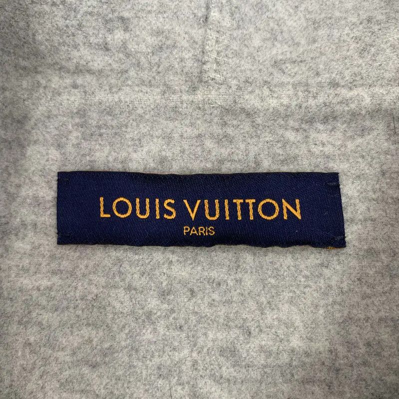 Louis Vuitton Louis Vuitton Gray Wool Men's Hoodie 0089 Size US L / EU 52-54 / 3 - 6 Thumbnail