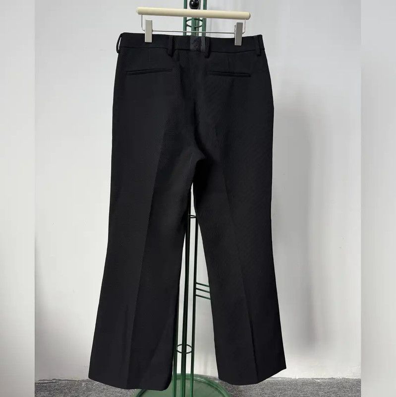 Louis Vuitton Louis Vuitton Spring Autumn Black Wool Casual Pants 0089 Size US 30 / EU 46 - 2 Thumbnail