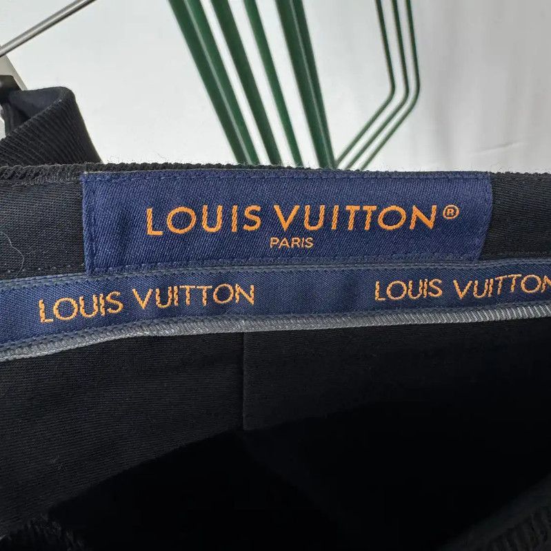 Louis Vuitton Louis Vuitton Spring Autumn Black Wool Casual Pants 0089 Size US 30 / EU 46 - 6 Thumbnail