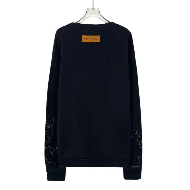 Louis Vuitton Louis Vuitton Men's Black Knit Sweater XXL 0089 Size US XXL / EU 58 / 5 - 2 Thumbnail