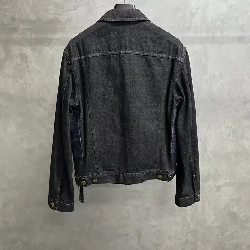 Louis Vuitton Louis Vuitton Black Cotton Men's Jacket 0089 Size US L / EU 52-54 / 3 - 2 Thumbnail