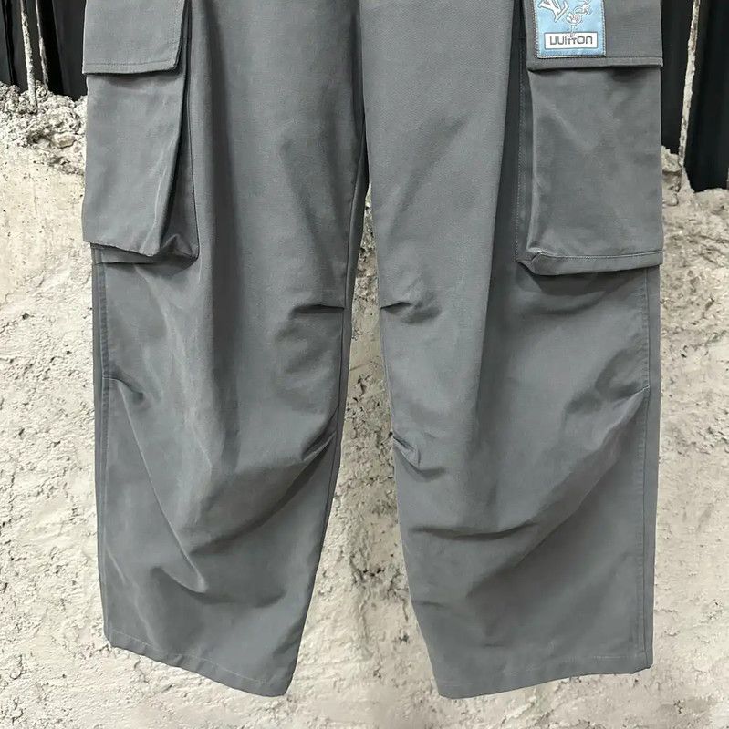 Louis Vuitton Louis Vuitton Men's Casual Pants in Gray 0089 Size US 32 / EU 48 - 4 Thumbnail