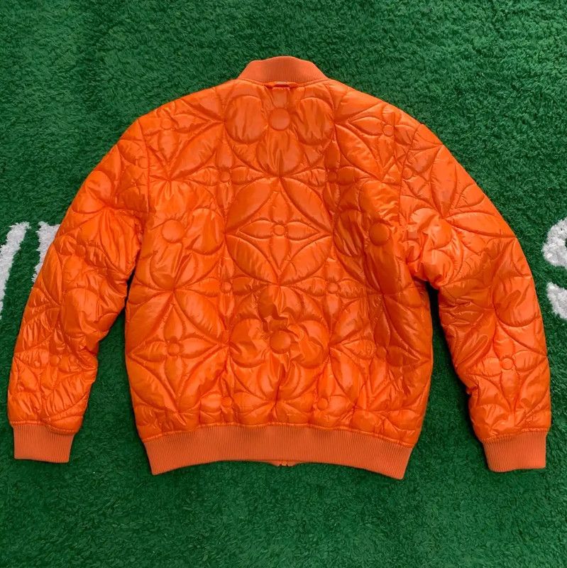 Louis Vuitton Louis Vuitton Orange Men's Down Jacket 0089 Size US L / EU 52-54 / 3 - 2 Thumbnail