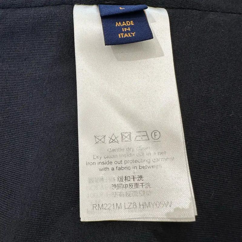 Louis Vuitton Louis Vuitton Men's Long Sleeve Blue Jacket 0089 Size US L / EU 52-54 / 3 - 8 Thumbnail