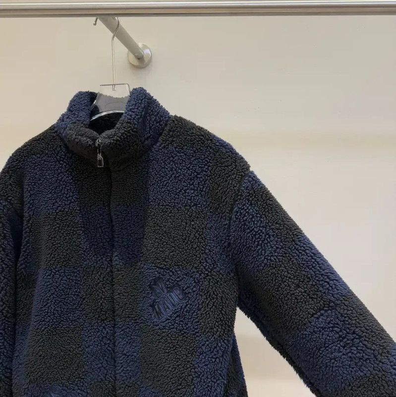 Louis Vuitton Louis Vuitton Men's Long Sleeve Blue Jacket 0089 Size US L / EU 52-54 / 3 - 4 Thumbnail