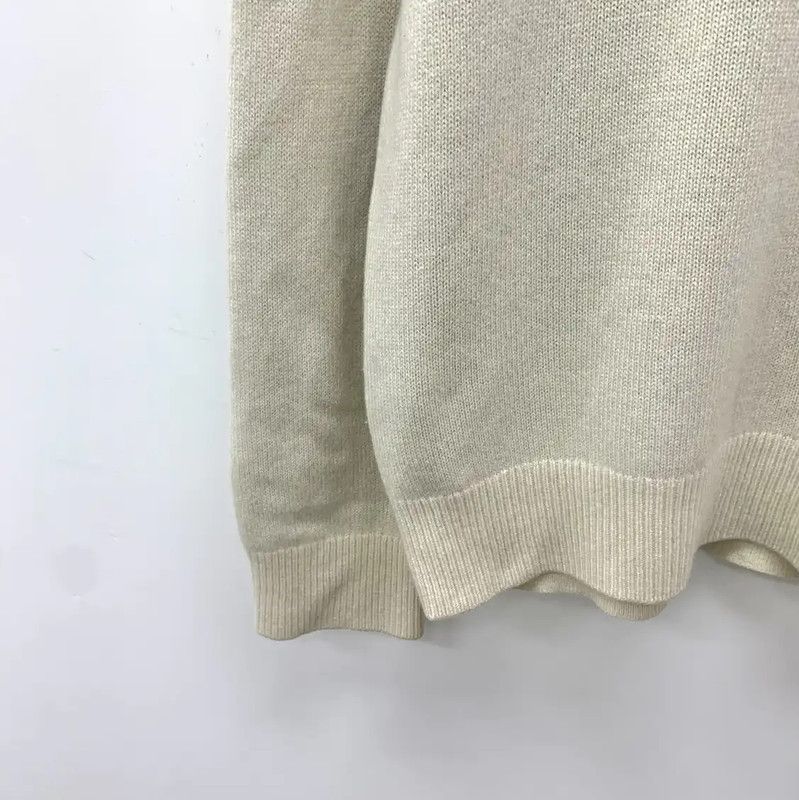 Louis Vuitton Louis Vuitton Beige Cashmere Knit Pullover Sweater 0089 Size US XL / EU 56 / 4 - 4 Thumbnail