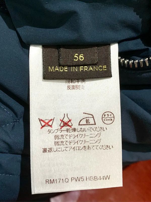 Louis Vuitton Louis Vuitton Blue Cotton Men's Jacket XXL 0089 Size US XXL / EU 58 / 5 - 8 Thumbnail
