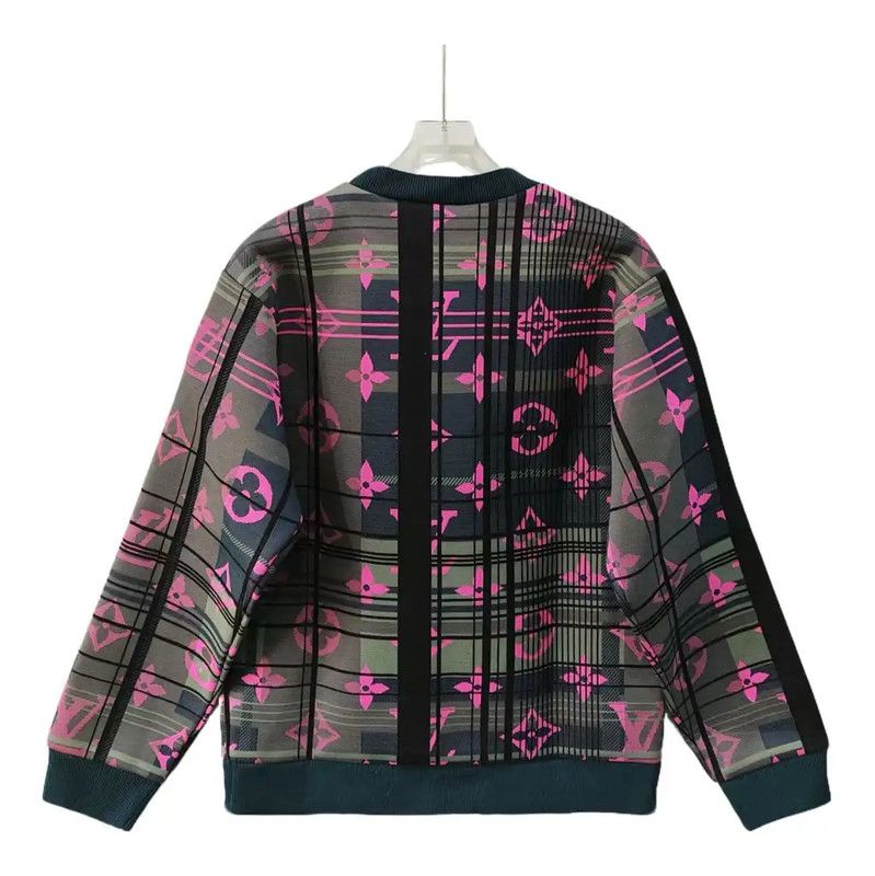 Louis Vuitton Louis Vuitton Men's Colorblock Polyester Sweatshirt 0089 Size US M / EU 48-50 / 2 - 2 Thumbnail