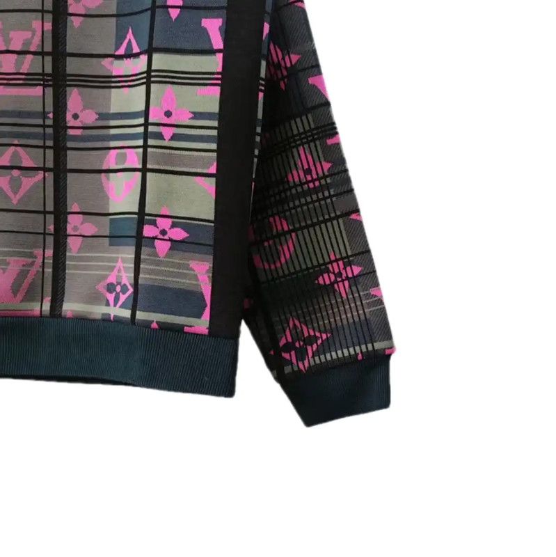 Louis Vuitton Louis Vuitton Men's Colorblock Polyester Sweatshirt 0089 Size US M / EU 48-50 / 2 - 5 Thumbnail