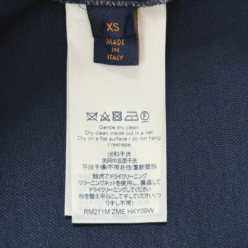 Louis Vuitton Louis Vuitton Men's Blue Cotton Sweatshirt 0089 Size US XS / EU 42 / 0 - 4 Thumbnail