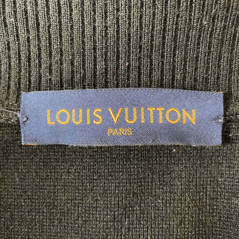 Louis Vuitton Louis Vuitton Black Leather Men's Jacket 0089 Size US S / EU 44-46 / 1 - 3 Thumbnail