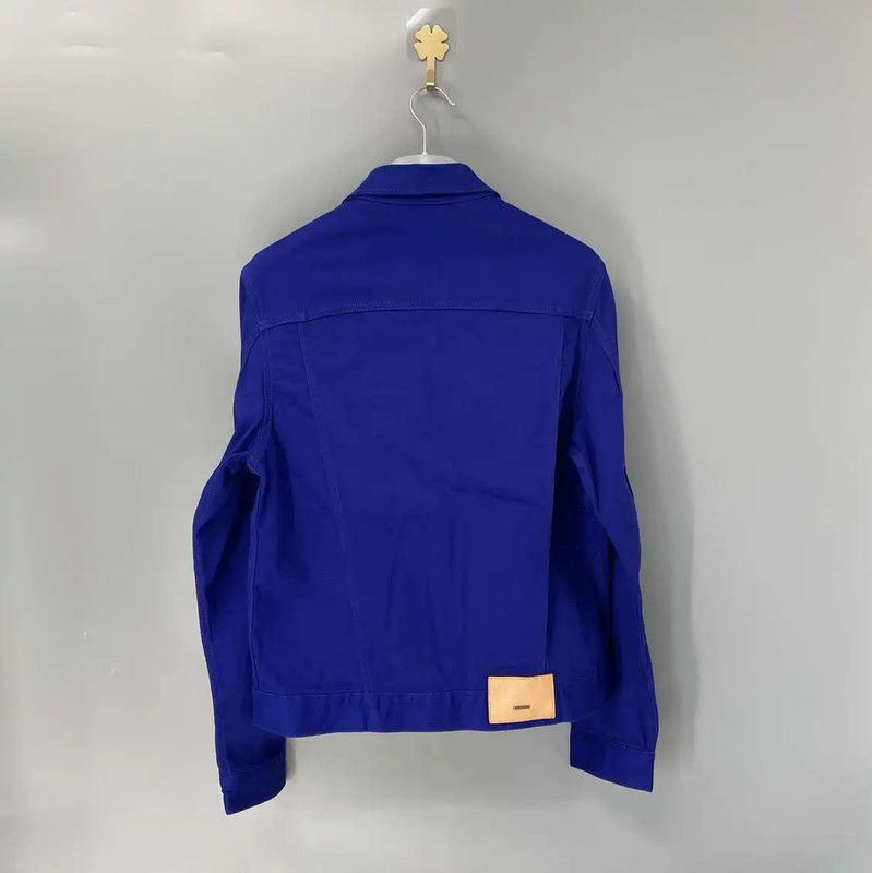 Louis Vuitton Louis Vuitton Blue Polyester Men's Jacket 0089 Size US S / EU 44-46 / 1 - 2 Thumbnail