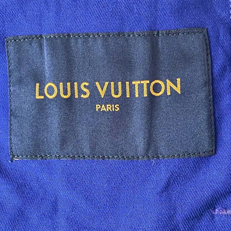 Louis Vuitton Louis Vuitton Blue Polyester Men's Jacket 0089 Size US S / EU 44-46 / 1 - 4 Thumbnail