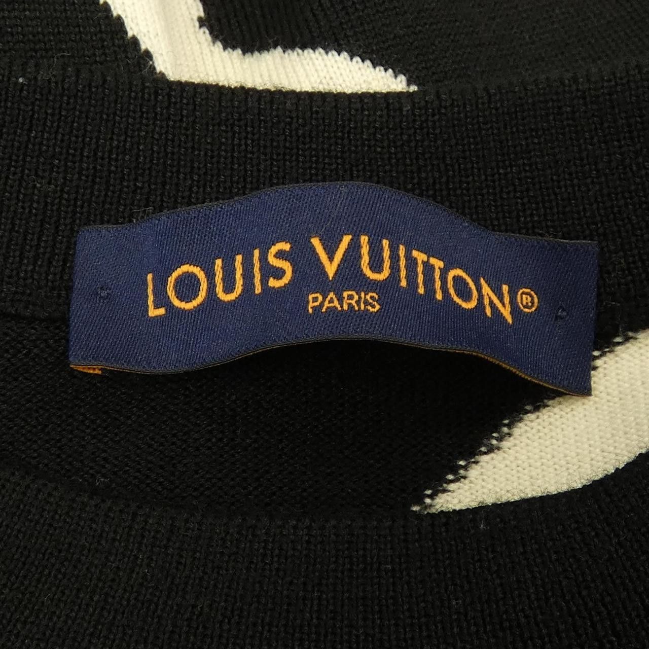 Louis Vuitton Louis Vuitton Louis Vuitton HON34WT26 Knit Cotton Tops HON34WT26 DUTY FREE for USA Size ONE SIZE - 4 Thumbnail
