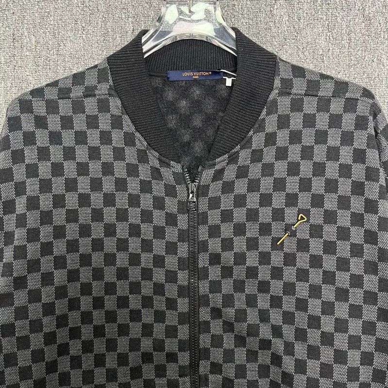 Louis Vuitton Louis Vuitton Gray Cotton Men's Jacket 0089 Size US L / EU 52-54 / 3 - 4 Thumbnail