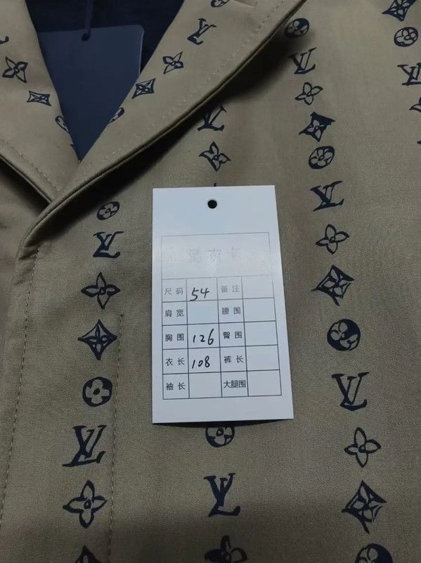 Louis Vuitton Louis Vuitton Khaki Cotton Mens Trench Coat 0089 Size US XL / EU 56 / 4 - 6 Thumbnail
