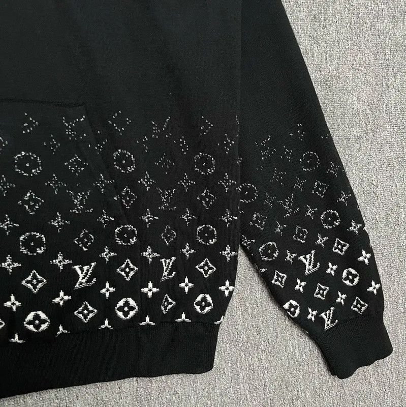Louis Vuitton Louis Vuitton XXL Black Cotton Hoodie 0089 Size US XXL / EU 58 / 5 - 4 Thumbnail