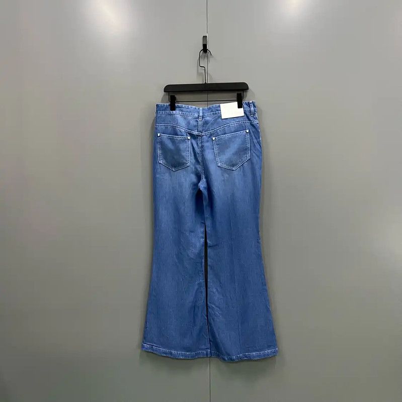 Louis Vuitton Louis Vuitton Summer Blue Cotton Casual Pants 0089 Size US 32 / EU 48 - 2 Thumbnail