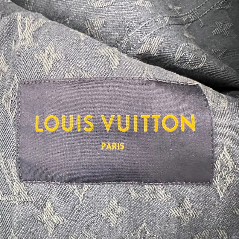 Louis Vuitton Louis Vuitton Blue Cotton Denim Jacket 0089 Size US M / EU 48-50 / 2 - 5 Thumbnail