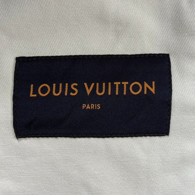 Louis Vuitton Louis Vuitton Men's White Cotton Jacket with Color Splash 0089 Size US M / EU 48-50 / 2 - 3 Thumbnail