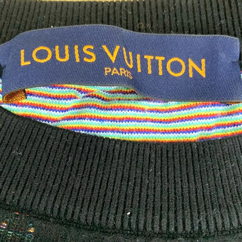 Louis Vuitton Louis Vuitton Black Men's Sweater Size M 0089 Size US M / EU 48-50 / 2 - 5 Thumbnail