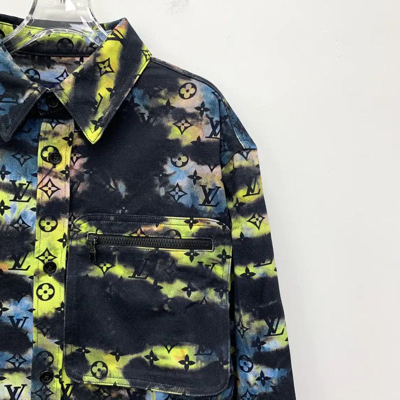 Louis Vuitton Louis Vuitton Multicolor Cotton Men's Jacket 0089 Size US L / EU 52-54 / 3 - 3 Thumbnail