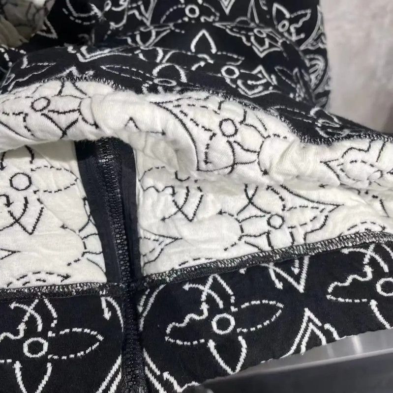 Louis Vuitton Louis Vuitton Black Cotton Men's Jacket 0089 Size US L / EU 52-54 / 3 - 3 Thumbnail