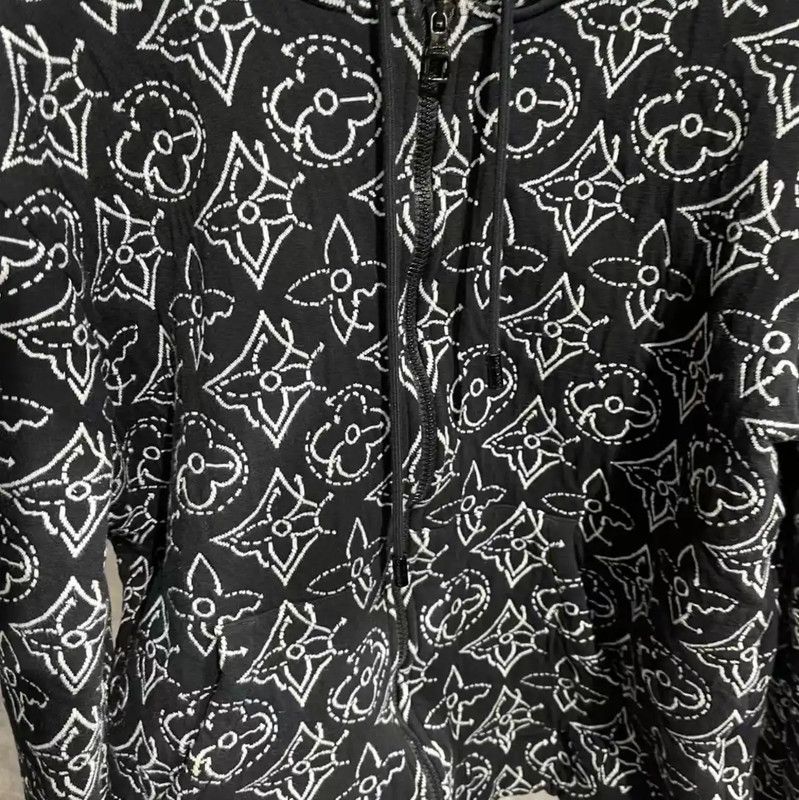 Louis Vuitton Louis Vuitton Black Cotton Men's Jacket 0089 Size US L / EU 52-54 / 3 - 4 Thumbnail