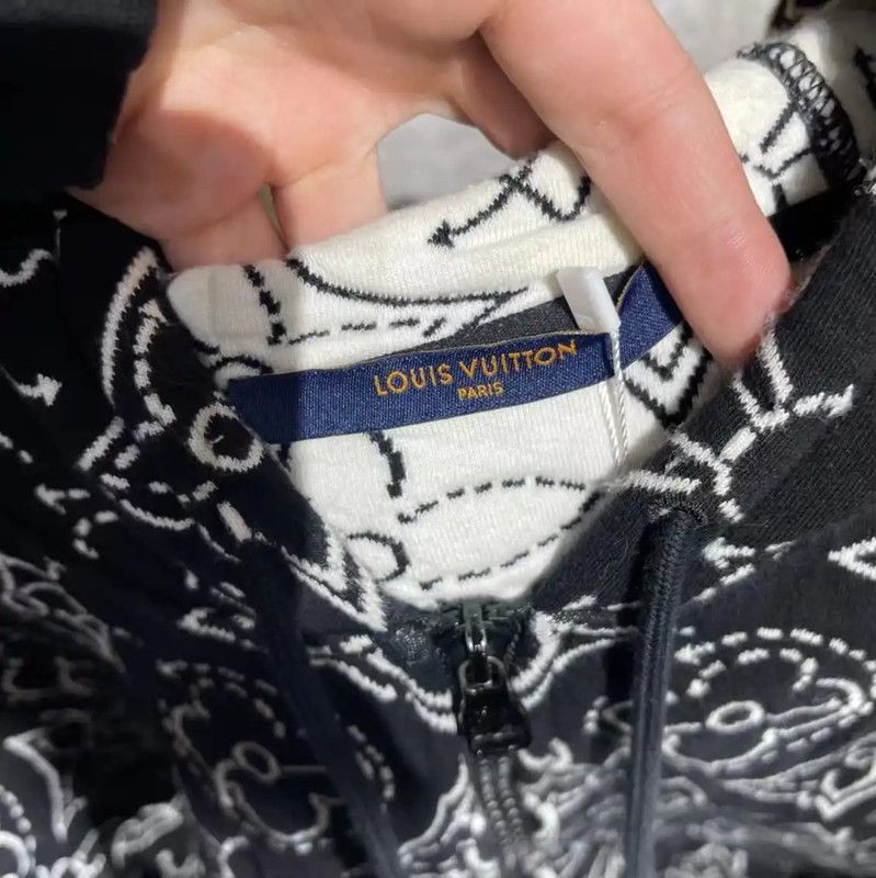 Louis Vuitton Louis Vuitton Black Cotton Men's Jacket 0089 Size US L / EU 52-54 / 3 - 5 Thumbnail