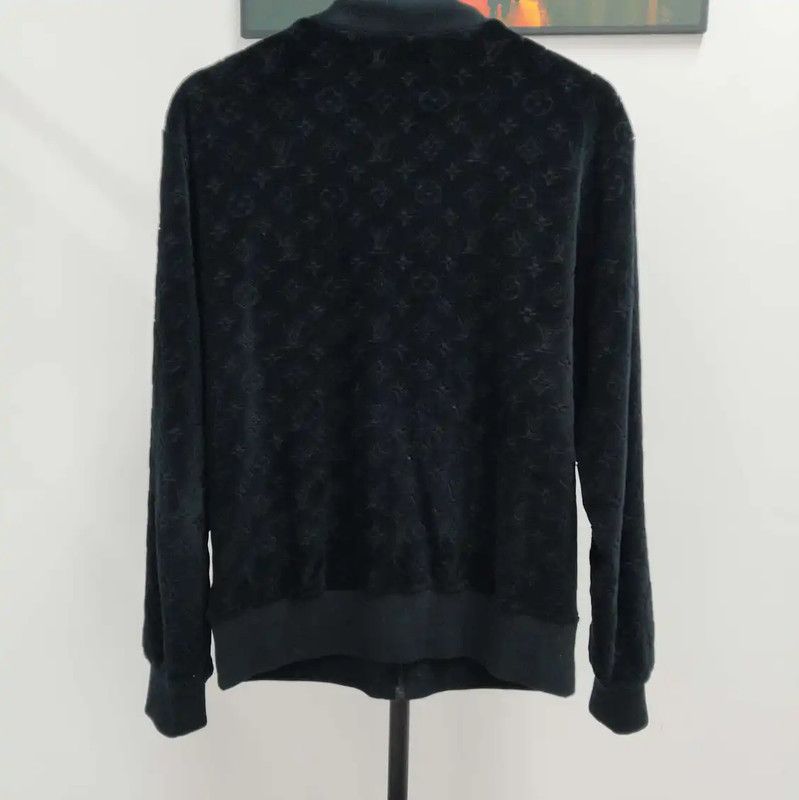 Louis Vuitton Louis Vuitton Black Men's Jacket Size L 0089 Size US L / EU 52-54 / 3 - 2 Thumbnail