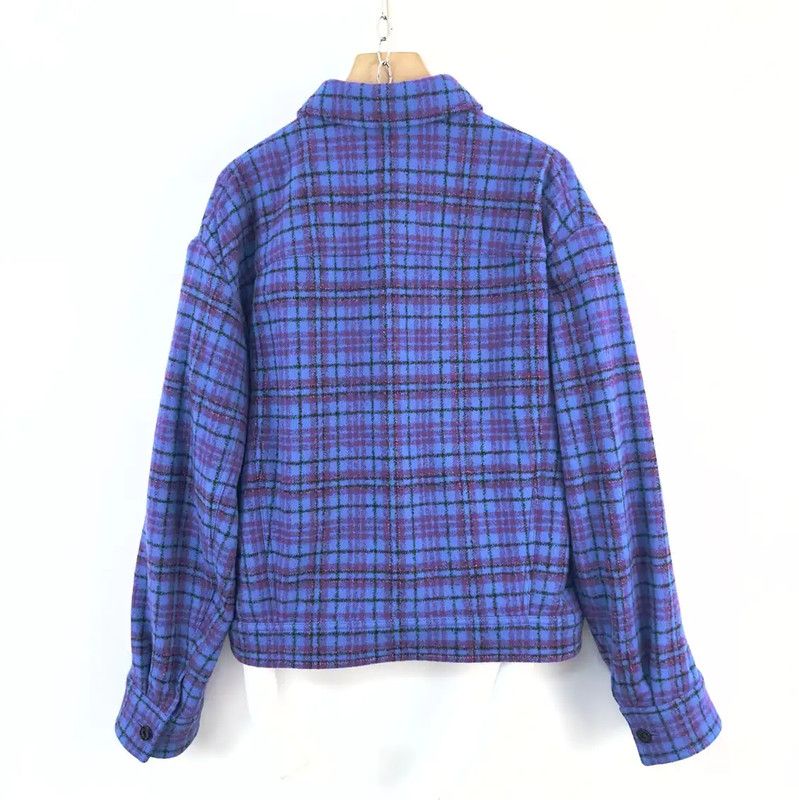 Louis Vuitton Louis Vuitton Blue Plaid Cotton Jacket for Men 0089 Size US M / EU 48-50 / 2 - 2 Thumbnail