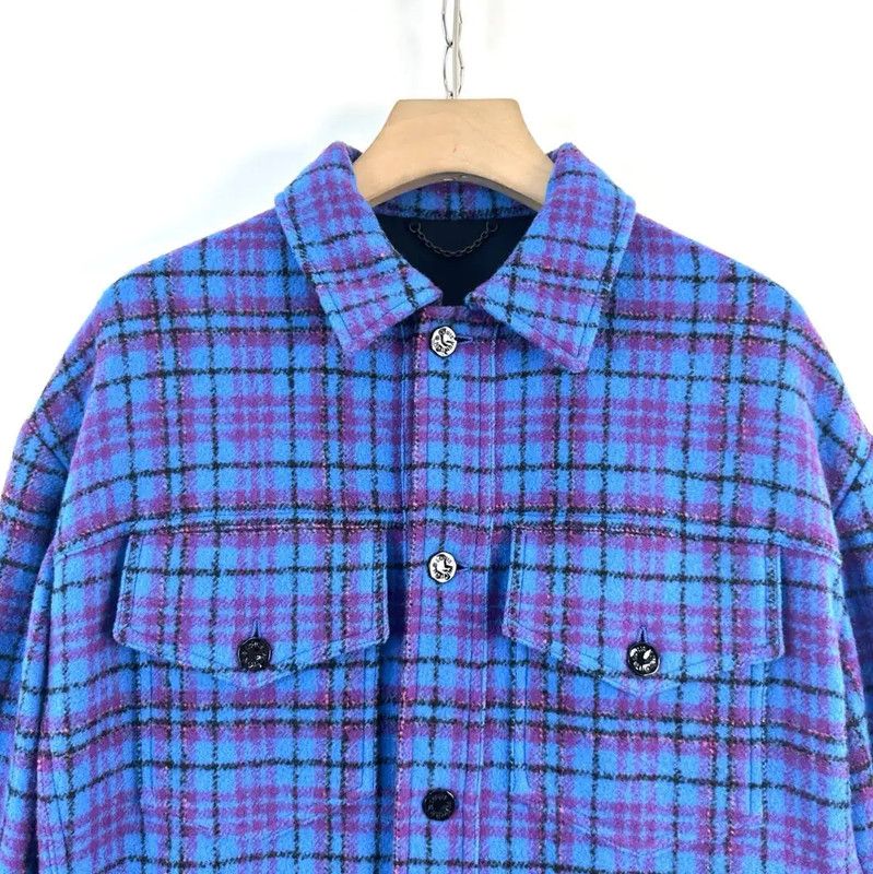 Louis Vuitton Louis Vuitton Blue Plaid Cotton Jacket for Men 0089 Size US M / EU 48-50 / 2 - 3 Thumbnail