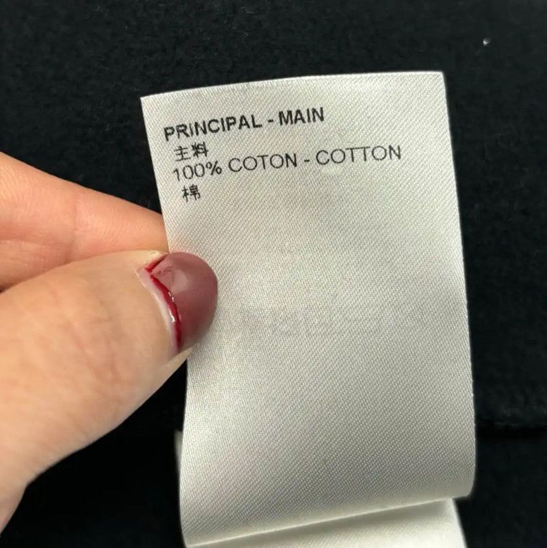 Louis Vuitton Louis Vuitton Black Cotton Long Sleeve Hoodie 0089 Size US S / EU 44-46 / 1 - 7 Thumbnail