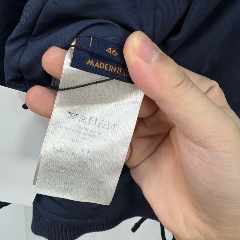 Louis Vuitton Louis Vuitton Blue Logo Long Sleeve Jacket 0089 Size US S / EU 44-46 / 1 - 7 Thumbnail