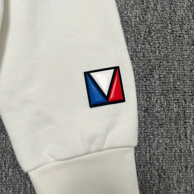 Louis Vuitton Louis Vuitton White Cotton Men's Hoodie 0089 Size US XL / EU 56 / 4 - 4 Thumbnail