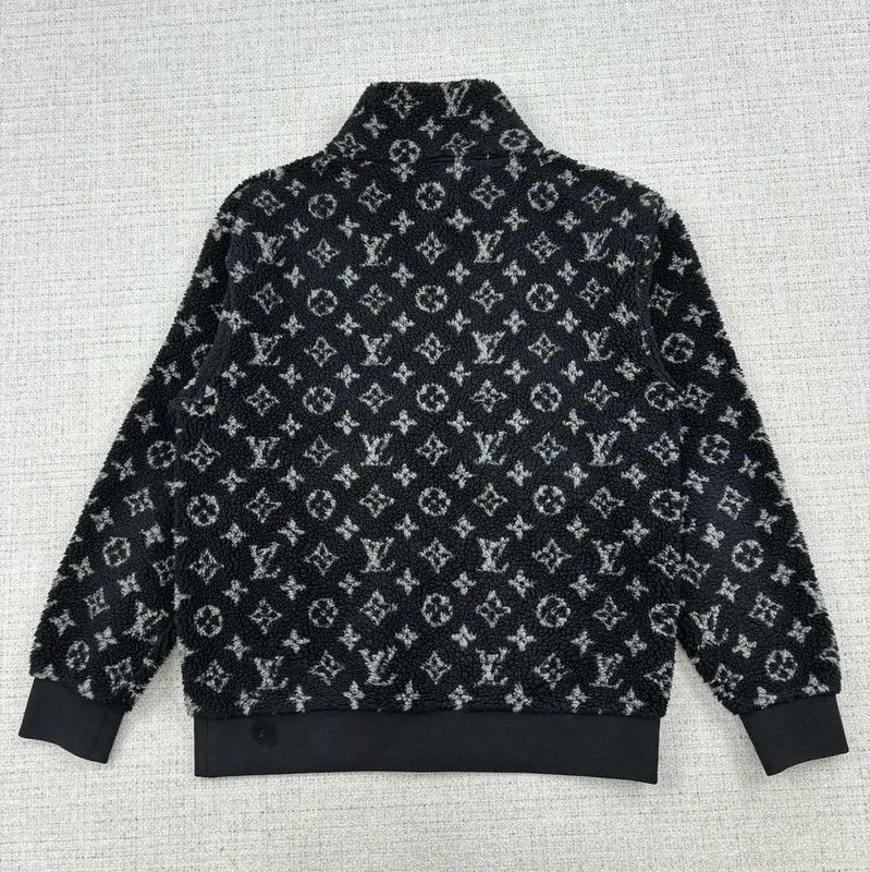 Louis Vuitton Louis Vuitton Winter Black Cotton Jacket for Men 0089 Size US M / EU 48-50 / 2 - 3 Thumbnail