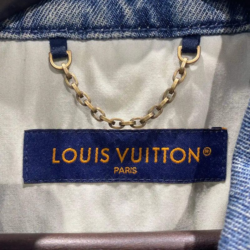 Louis Vuitton Louis Vuitton Blue Cotton Men’s Jacket 0089 Size US M / EU 48-50 / 2 - 3 Thumbnail