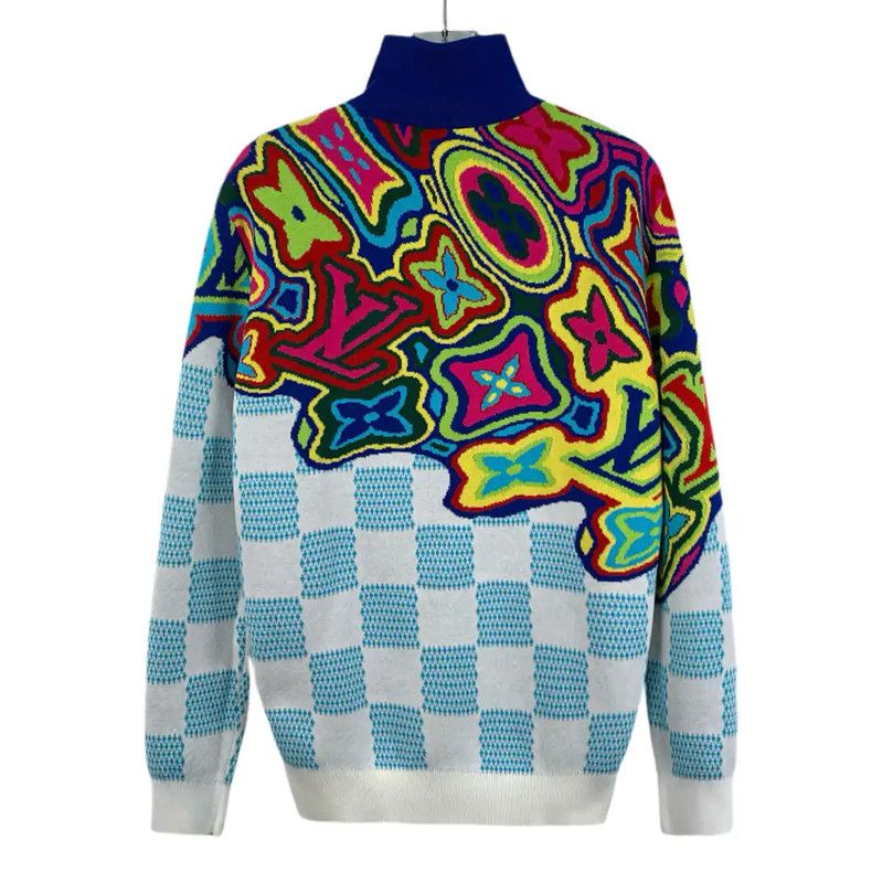 Louis Vuitton Louis Vuitton Colorful Knit Sweater for Men 0089 Size US XS / EU 42 / 0 - 2 Thumbnail