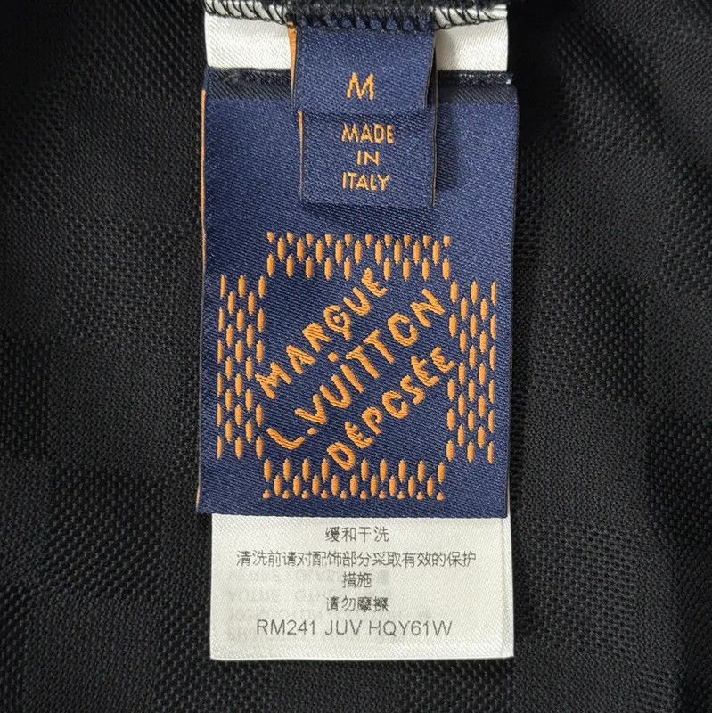Louis Vuitton Louis Vuitton Black Cotton Men's Polo Shirt 0089 Size US M / EU 48-50 / 2 - 4 Thumbnail