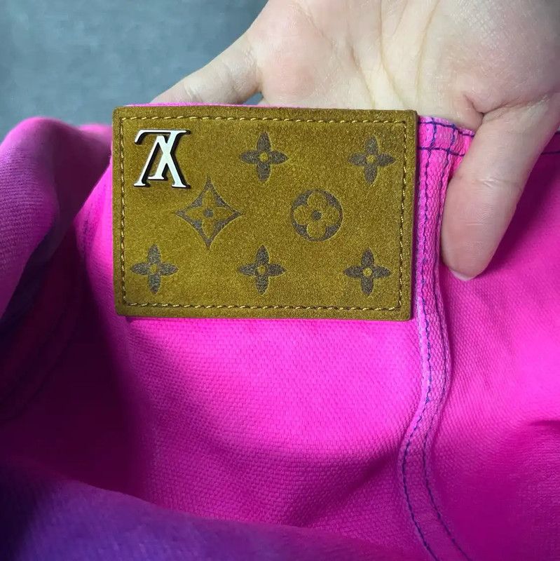 Louis Vuitton Louis Vuitton XXL Multicolor Denim Jacket 0089 Size US XXL / EU 58 / 5 - 6 Thumbnail