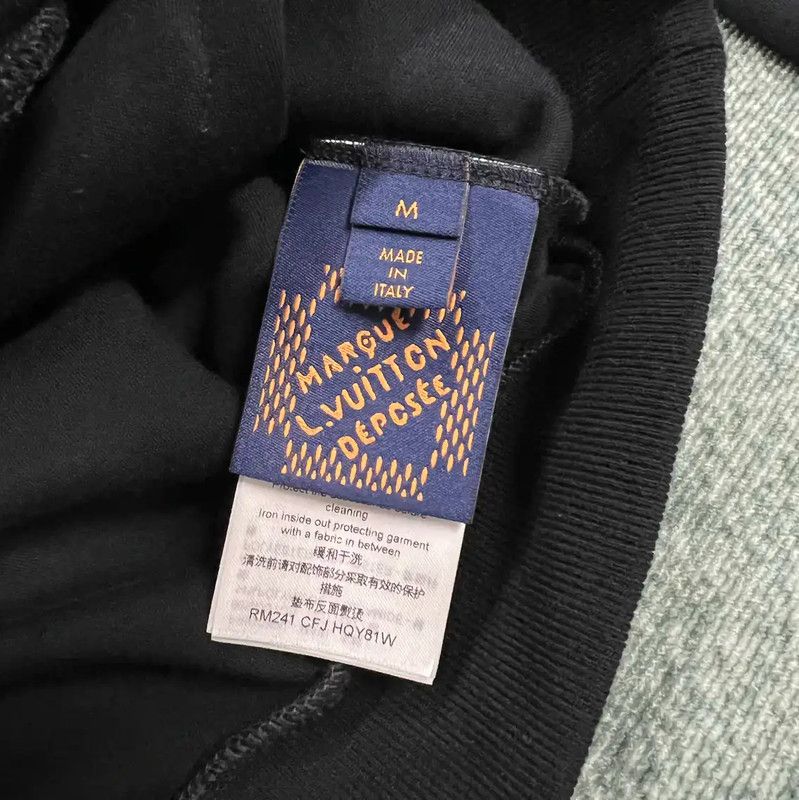 Louis Vuitton Louis Vuitton Black Cotton Embroidered Long Sleeve Jacket 0089 Size US M / EU 48-50 / 2 - 4 Thumbnail
