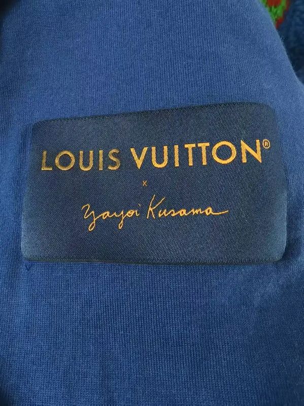 Louis Vuitton Louis Vuitton Blue Wool Men's Jacket 0089 Size US L / EU 52-54 / 3 - 3 Thumbnail
