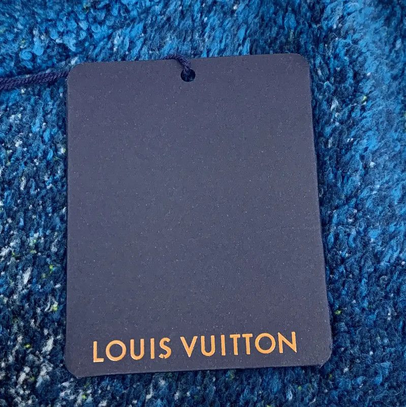 Louis Vuitton Louis Vuitton Blue Hooded Jacket for Men 0089 Size US L / EU 52-54 / 3 - 8 Thumbnail