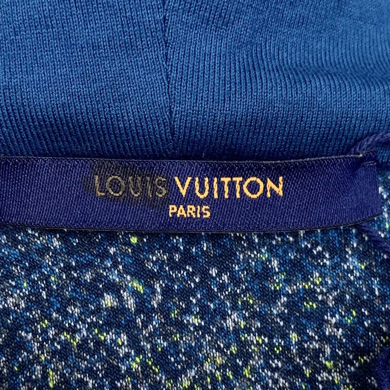 Louis Vuitton Louis Vuitton Blue Hooded Jacket for Men 0089 Size US L / EU 52-54 / 3 - 5 Thumbnail