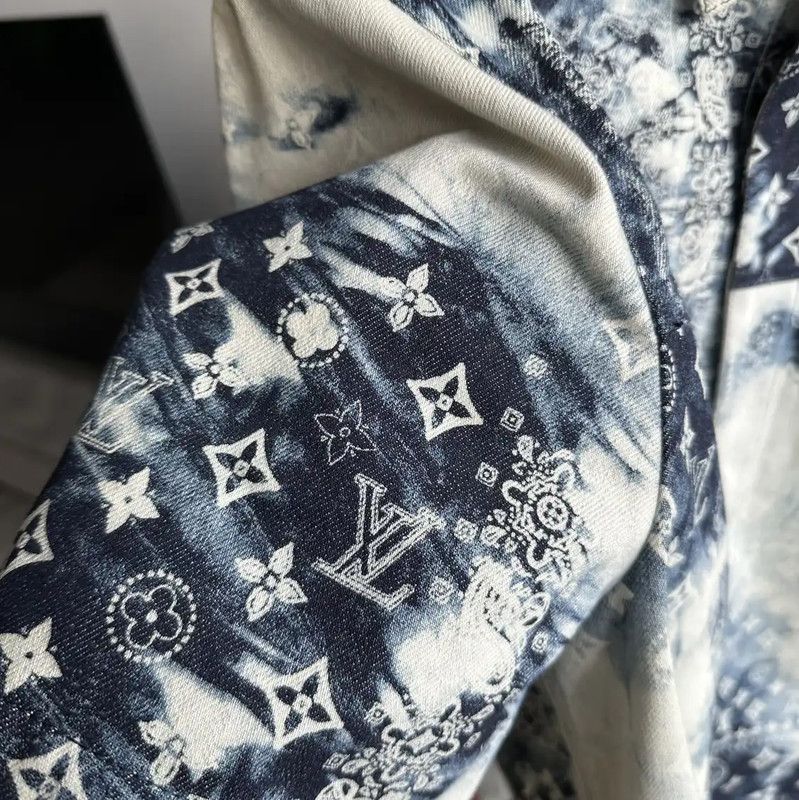 Louis Vuitton Louis Vuitton Blue Cotton Summer Shirt 0089 Size US L / EU 52-54 / 3 - 4 Thumbnail