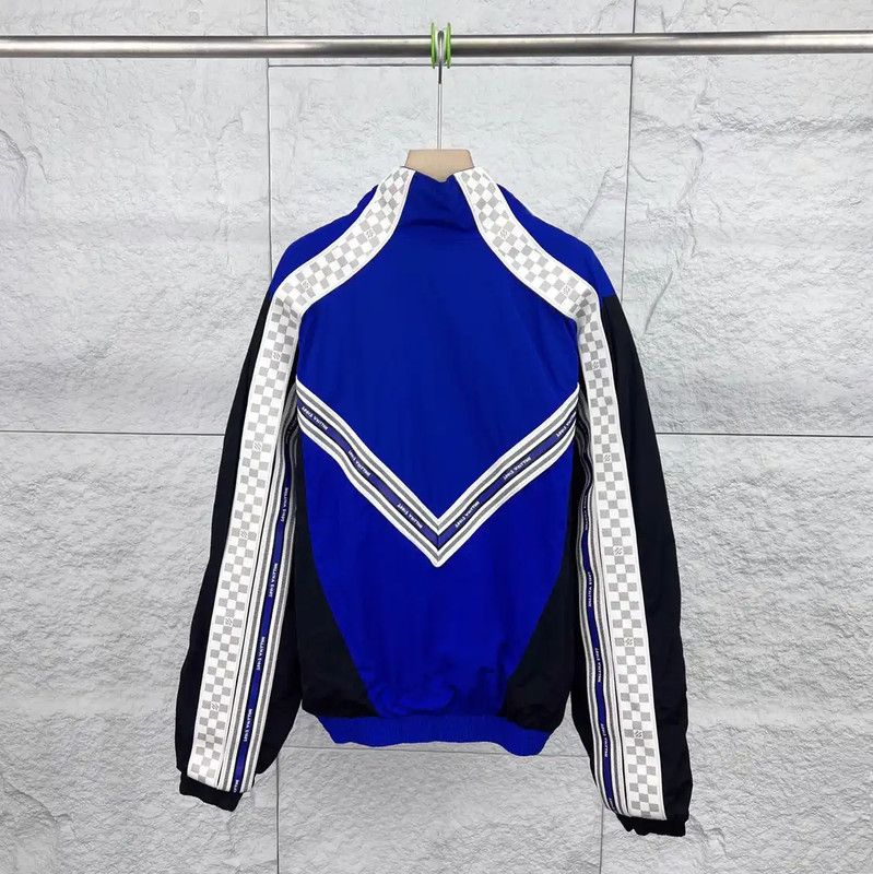 Louis Vuitton Louis Vuitton Blue XL Men's Jacket 0089 Size US XL / EU 56 / 4 - 2 Thumbnail