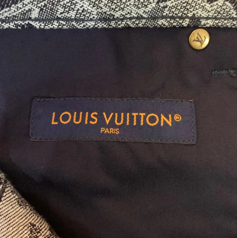 Louis Vuitton Louis Vuitton Men's Casual Deep Blue Pants 0089 Size US 28 / EU 44 - 3 Thumbnail