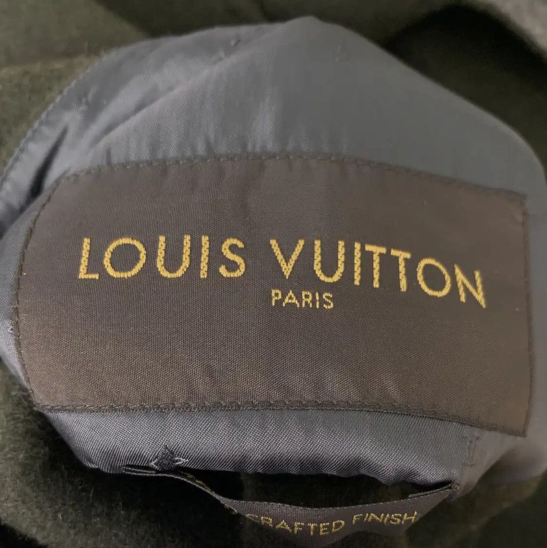Louis Vuitton Louis Vuitton Gray Wool Men's Coat 0089 Size US L / EU 52-54 / 3 - 5 Thumbnail