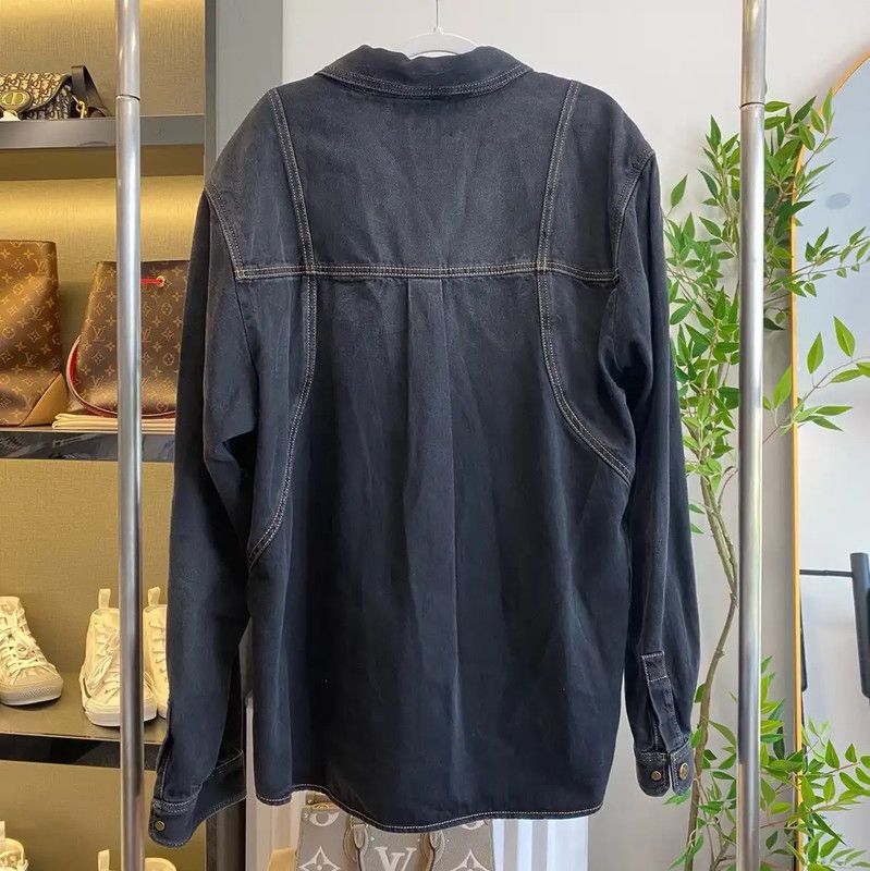 Louis Vuitton Louis Vuitton Black Cotton Men's Jacket 0089 Size US L / EU 52-54 / 3 - 2 Thumbnail